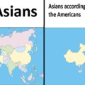 Asia according to Americans