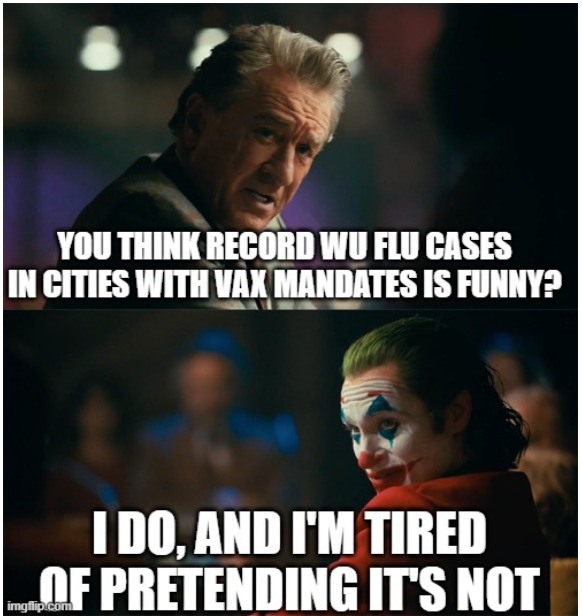 You think liberal cities having record case numbers is funny? - meme