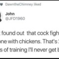 Wrong cock