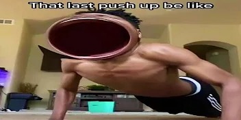 POV: pushup 49 - meme
