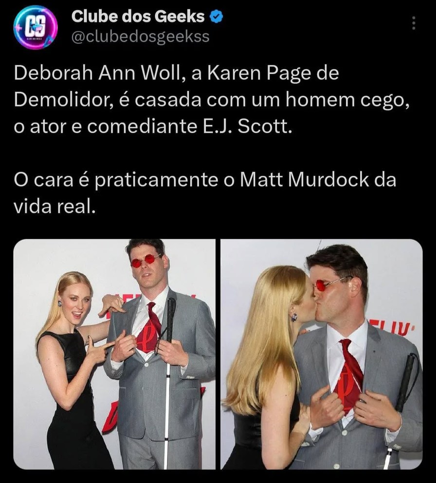 O amor é cego - meme