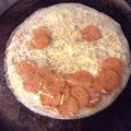 just opened this pizza & its smiling at me... now at you too