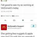 McDonald's is savage