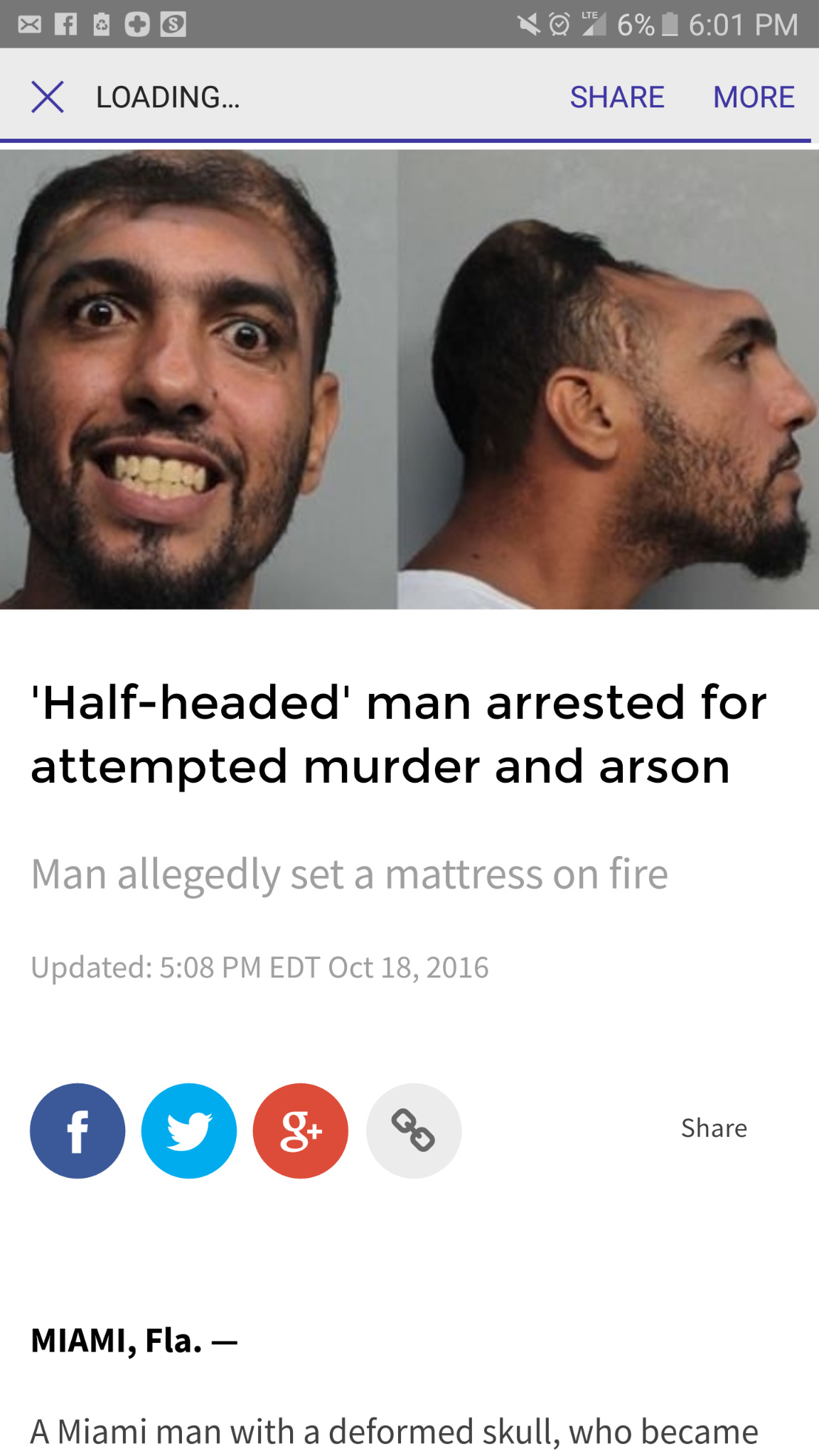 So this just happened, on the brightside, I found Florida man! - meme