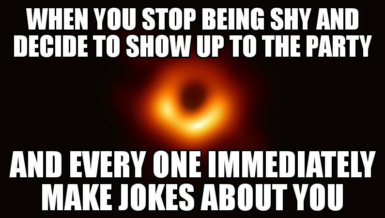 black hole sun - meme