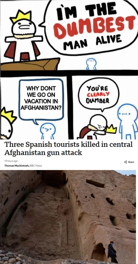 Vacation in Afghanistan - meme