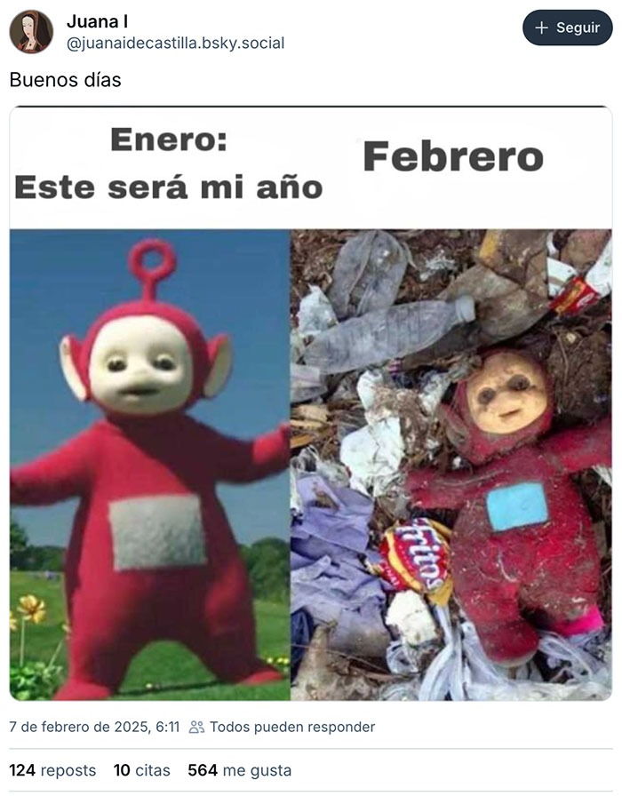 que tal va febrero - meme