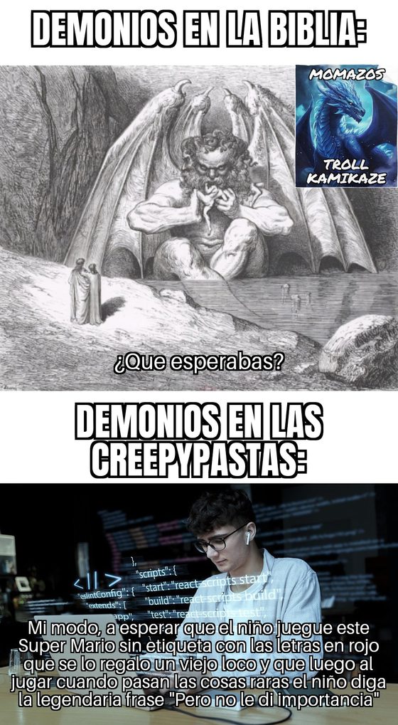 Pero no le di importancia - meme