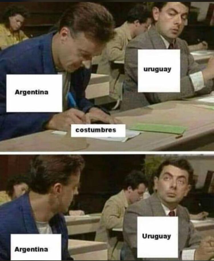Uruguay es una provincia Argentina - meme