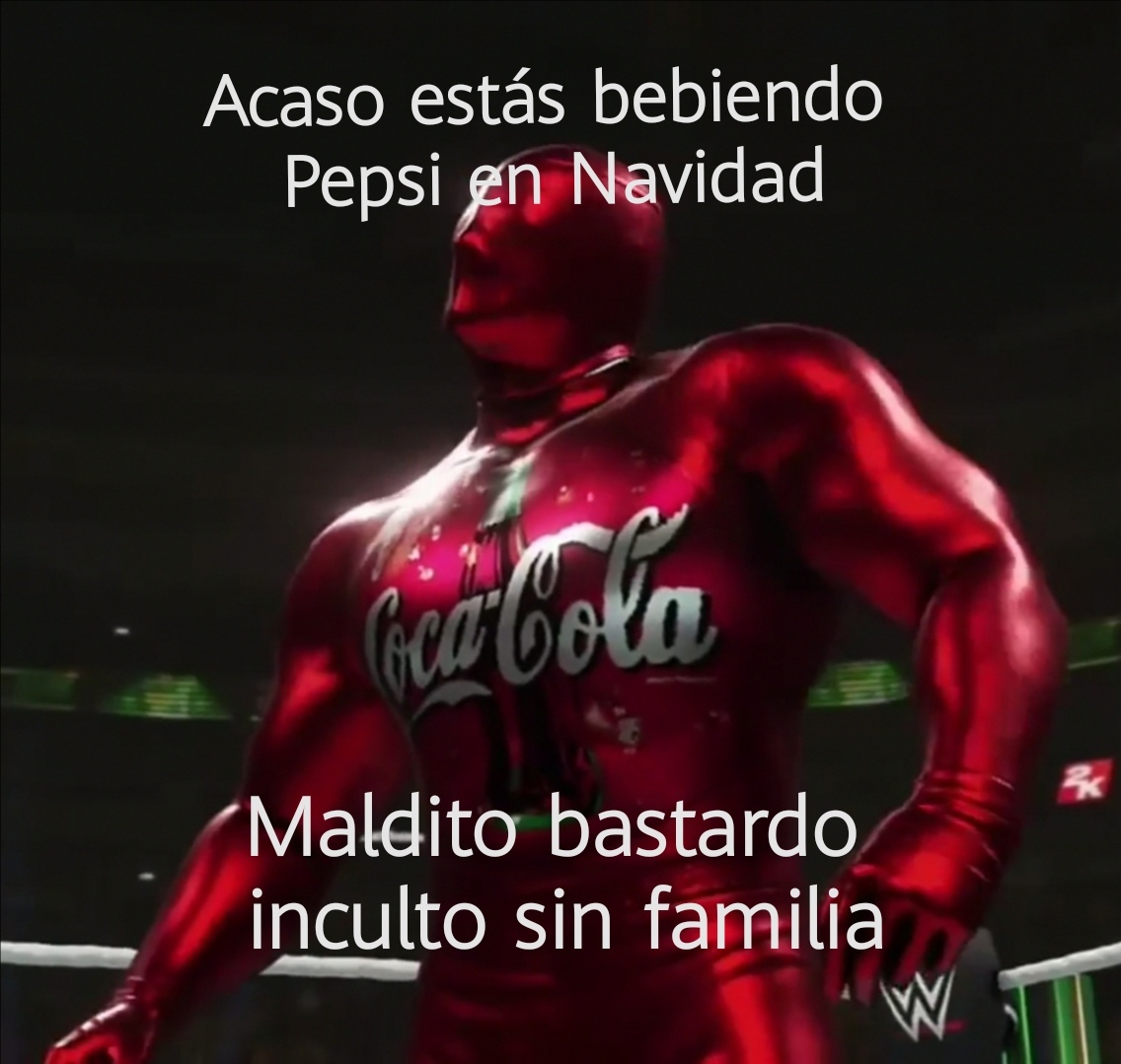 Coca-Cola man - meme