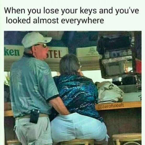 Gimme my keys woman - meme