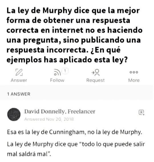 Murphy nivel genio - meme