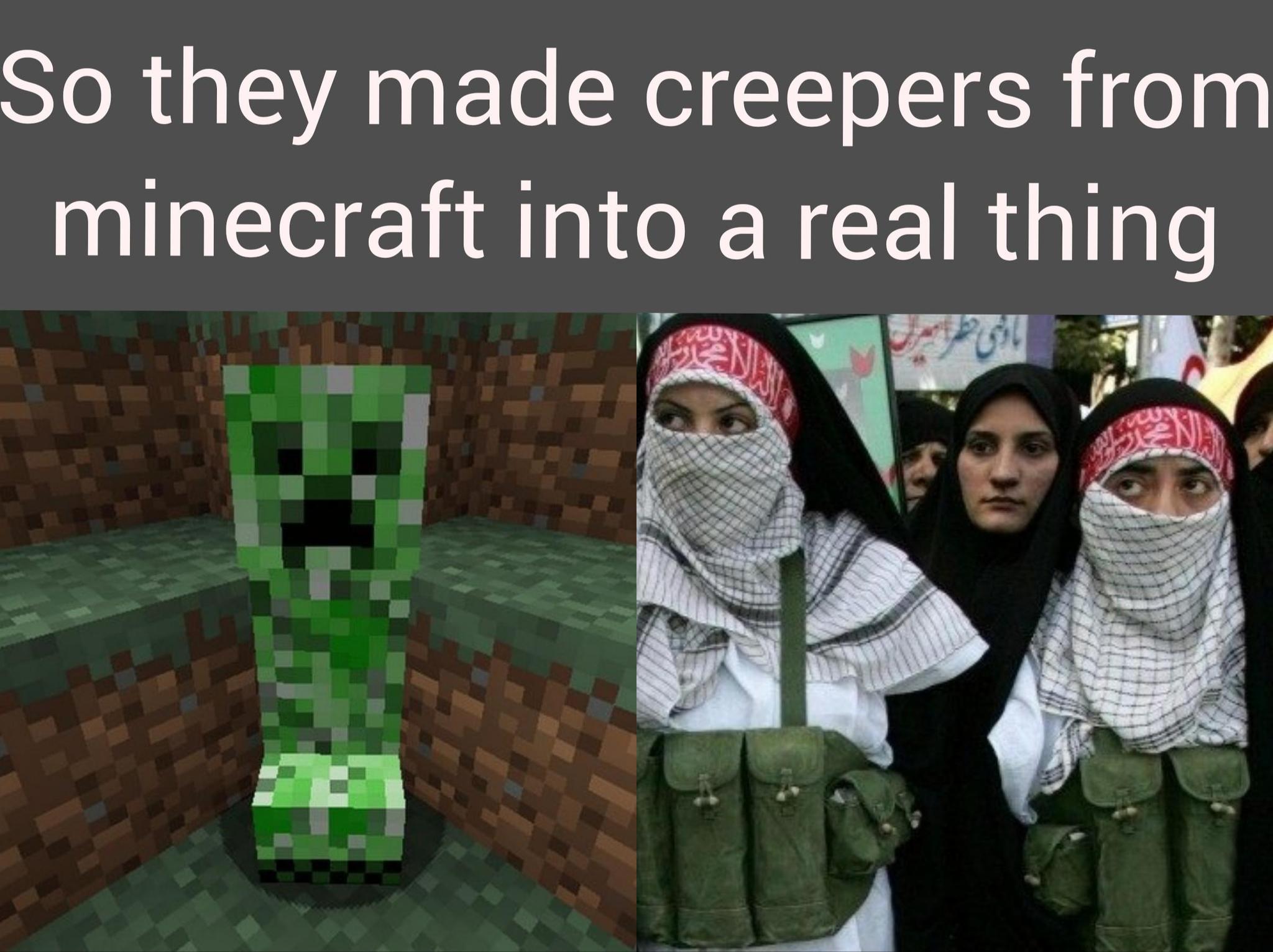 Creeper - meme