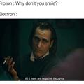 Proton vs electron