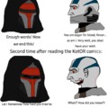 It's funny how much of a gaggle fuck revan was