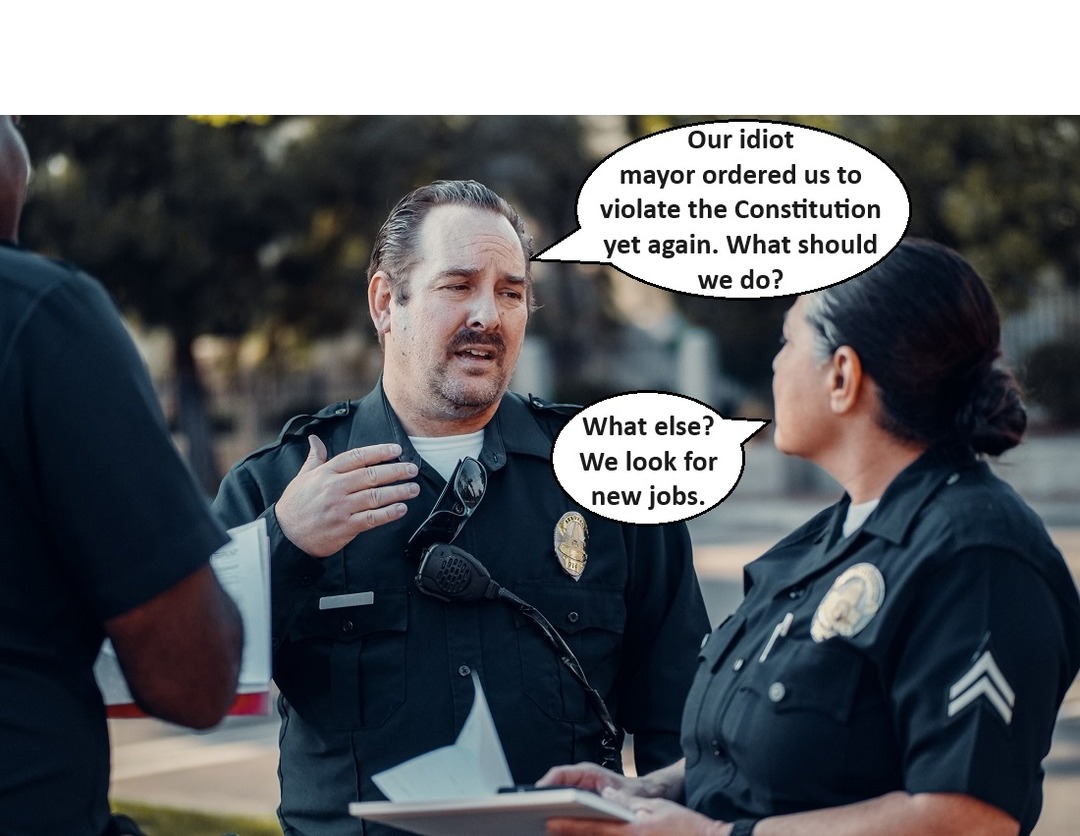What every cop in LAPD should have done three years ago - meme