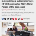 Printing subscription