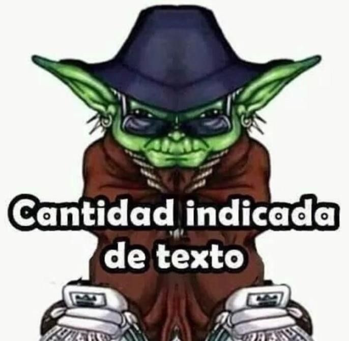 When te mandan mucho texto: - meme