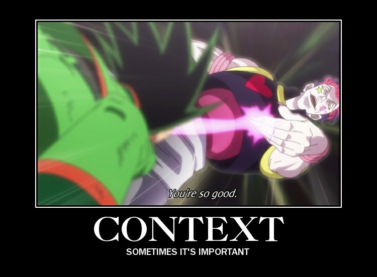 Context it's really important - meme