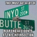 Butt intersection
