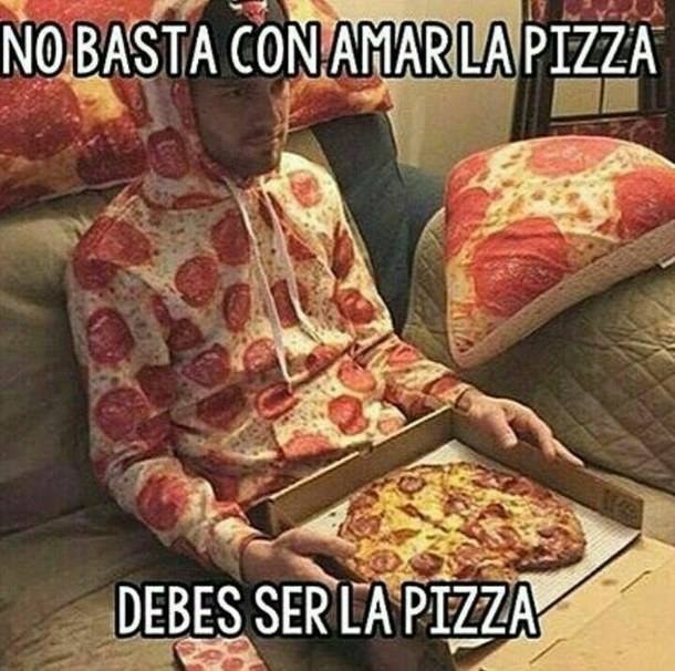 Yo Amo La PIZZA - meme