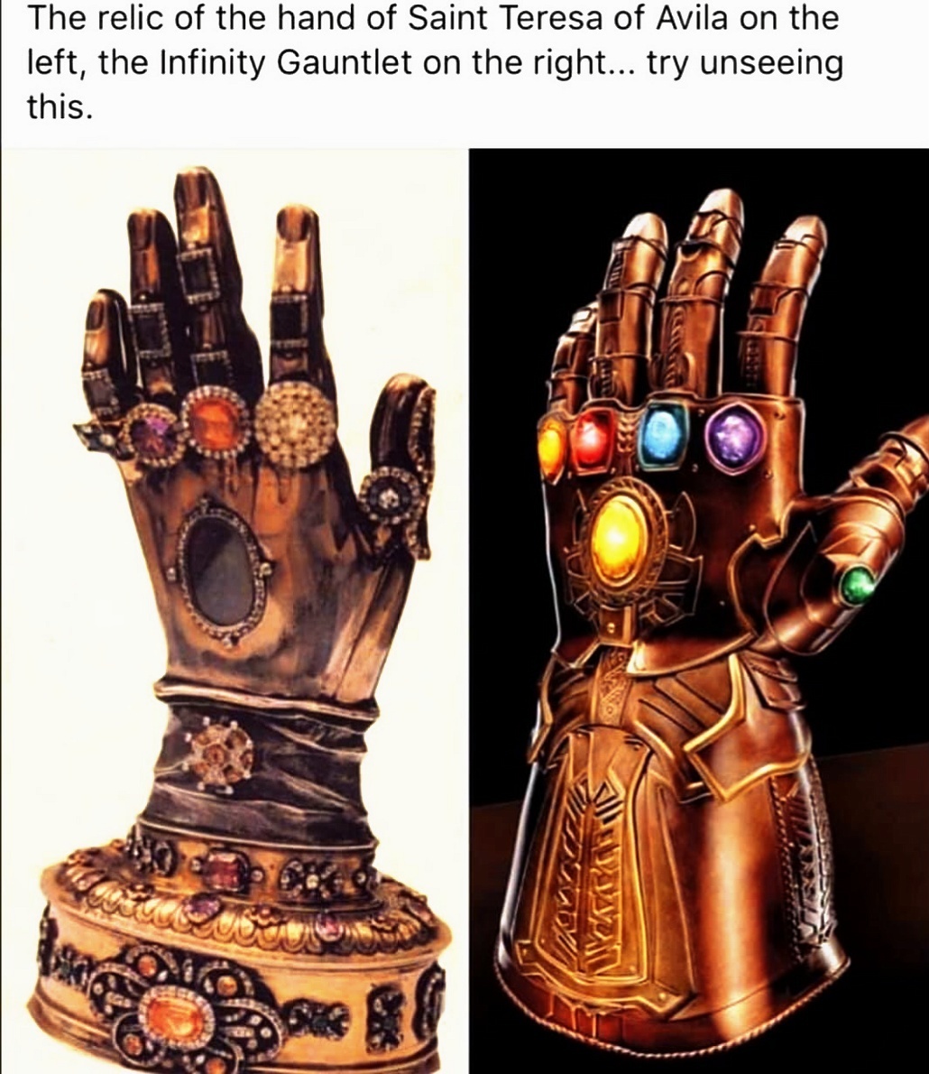 Saint Thanos - meme