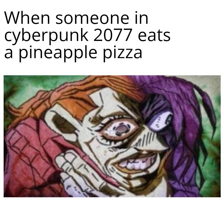 Some pizza shit - meme