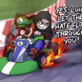 Luigi is the best driver