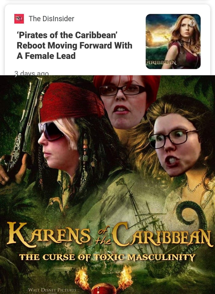 Netflix adaptation of "Pirates of the Caribbean" - meme