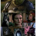 Shrek as a 80s dark fantasy film