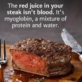 Essentially it's protein water