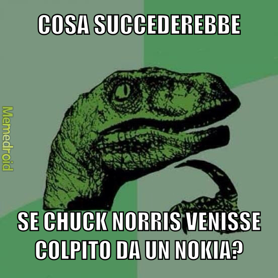 Chuck vs Nokia - meme
