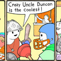 Crazy uncle Duncan