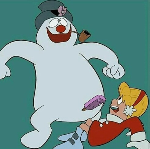 Frosty the blow man... - meme