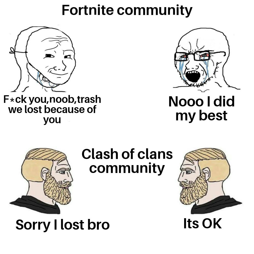 Fortnite community ruined game - meme