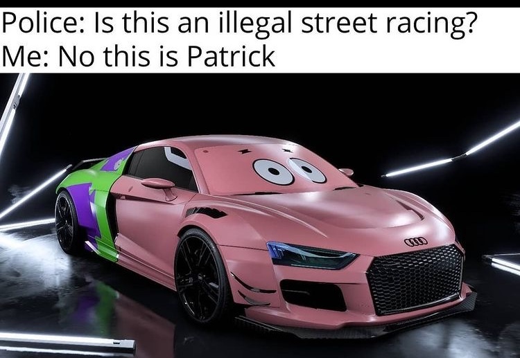 no this is Patrick - meme