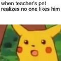 teachers pet be like