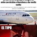 Diarrea de un pasajero para un vuelo a Barcelona
