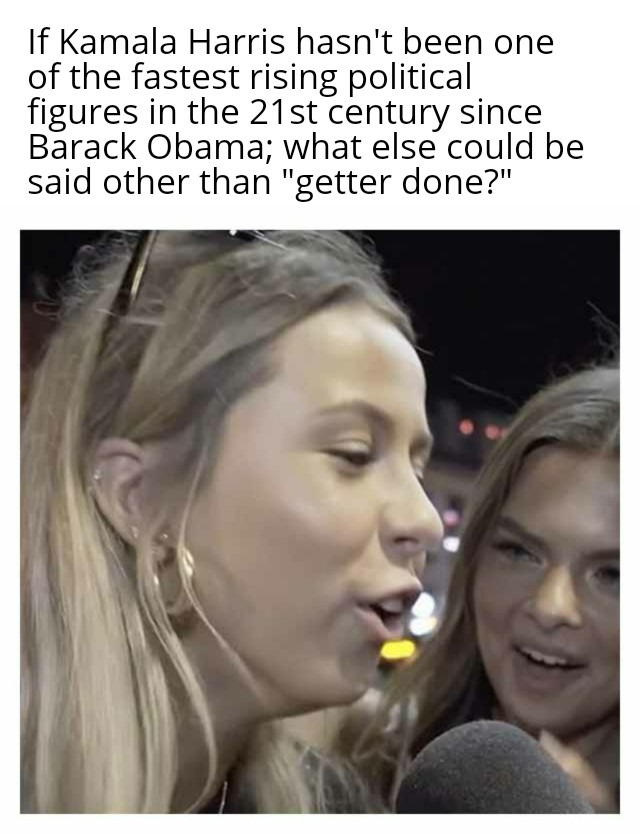 Hailey Welch with some encouragement - meme