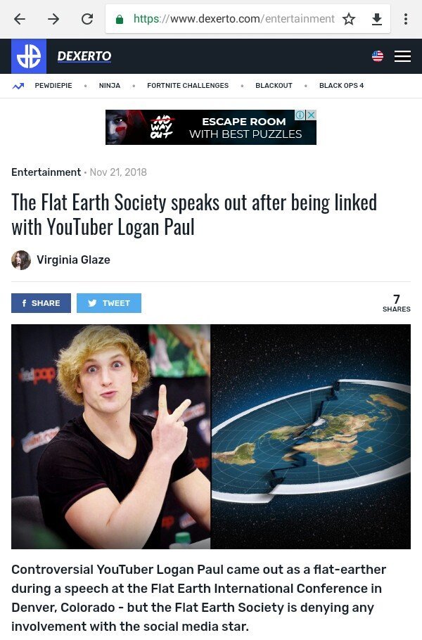 When flat earthers dont even want LP. Hes a fag. - meme