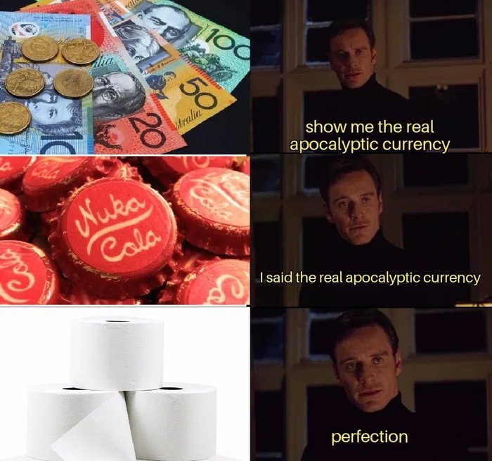 A terrible currency - meme