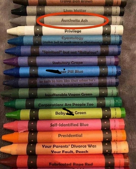 "Mommy, can I get some crayons?" - meme
