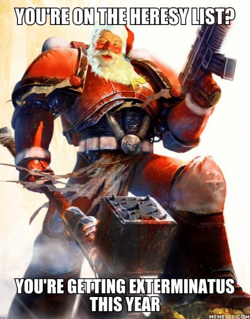 Yall heretics need emperor - meme