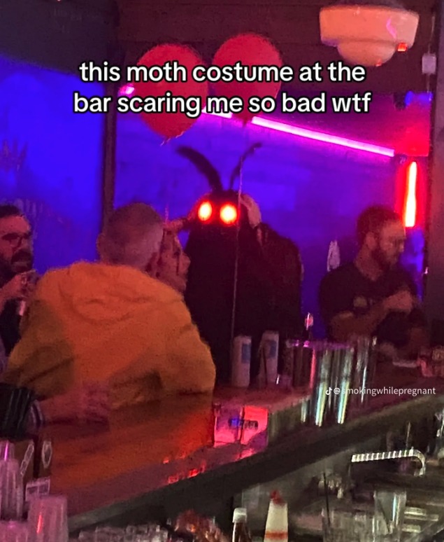 Halloween moth costume is awesome - meme