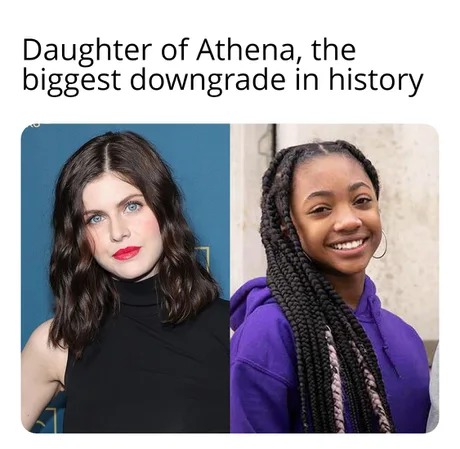 Daughter of Athena - meme