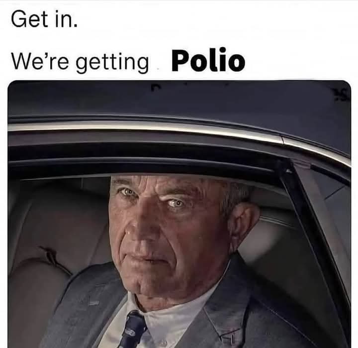 They ain't measles. They're freedom sores - meme