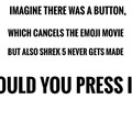 I would never press it