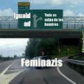No al feminazismo xd