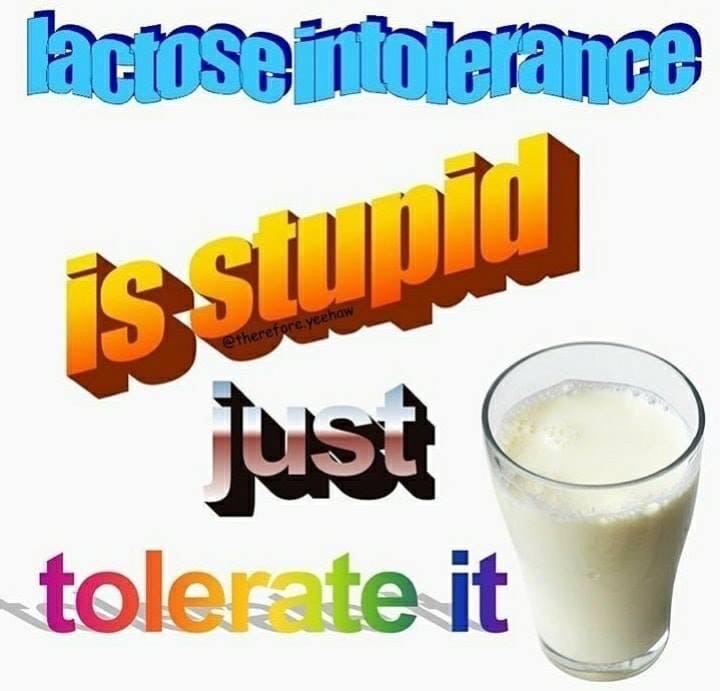 Just tolerate it - meme