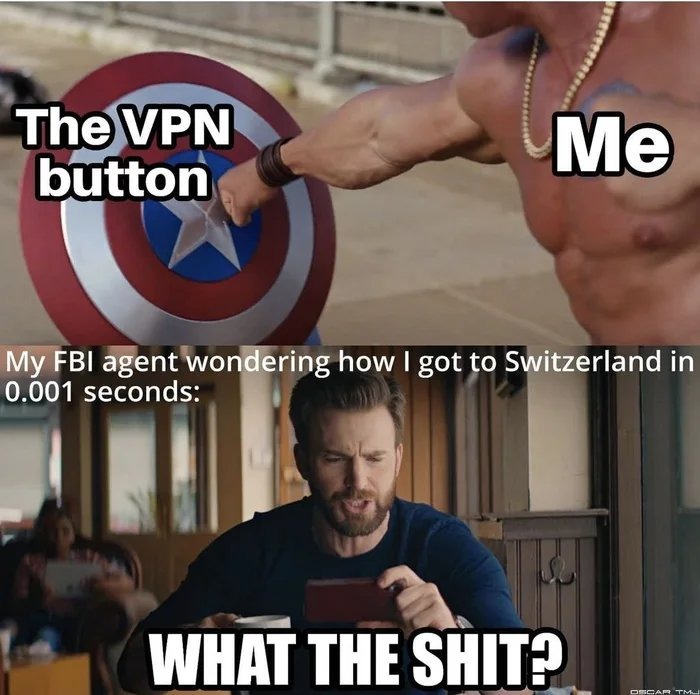 VPN goes brrr - meme